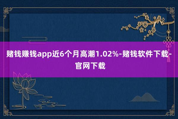 赌钱赚钱app近6个月高潮1.02%-赌钱软件下载- 官网下载